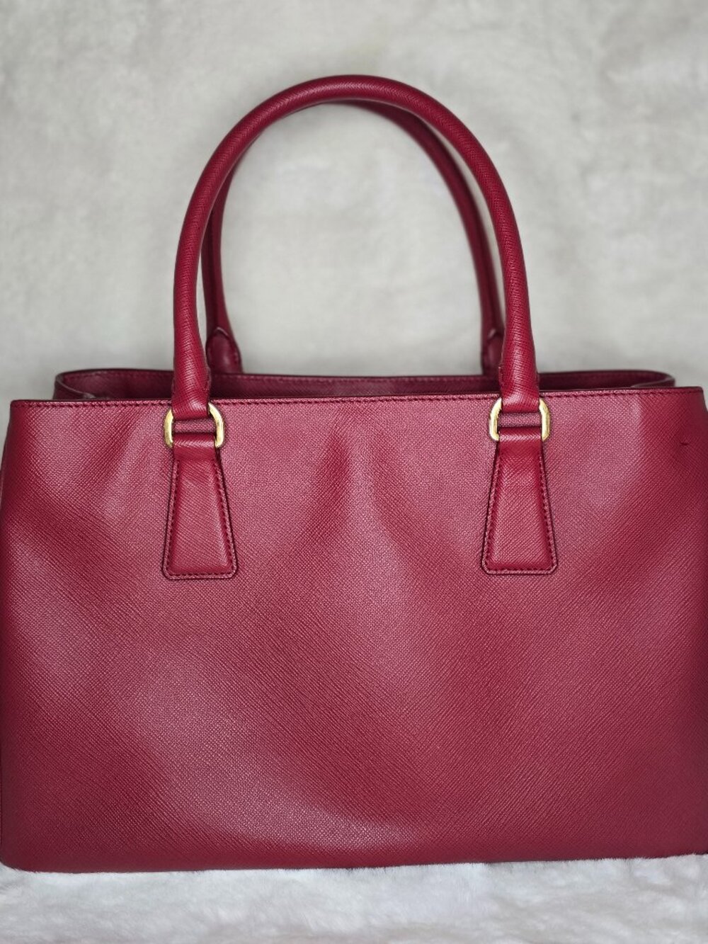 Prada Galleria Lux red Saffiano - Picture 3 of 16